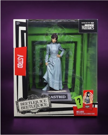 Movie Maniacs Beetlejuice Astrid 6-Inch Wave 2 Posed Figure