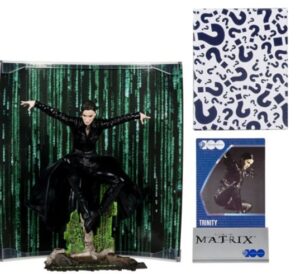 The Matrix Trinity 6 Inch WB100 Wave 2 Posed Figure