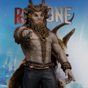 red one krampus 6 inch posed figure