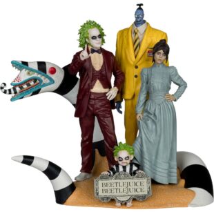 movie maniacs beetlejuice 6 inch scale posed 4 pack