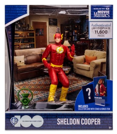 Sheldon Cooper as Flash from The Big Bang Theory 6" Posed figure
