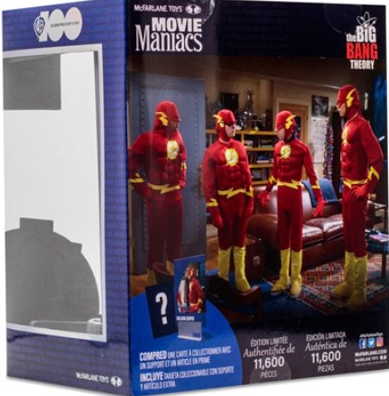 Sheldon Cooper as Flash from The Big Bang Theory 6" Posed figure