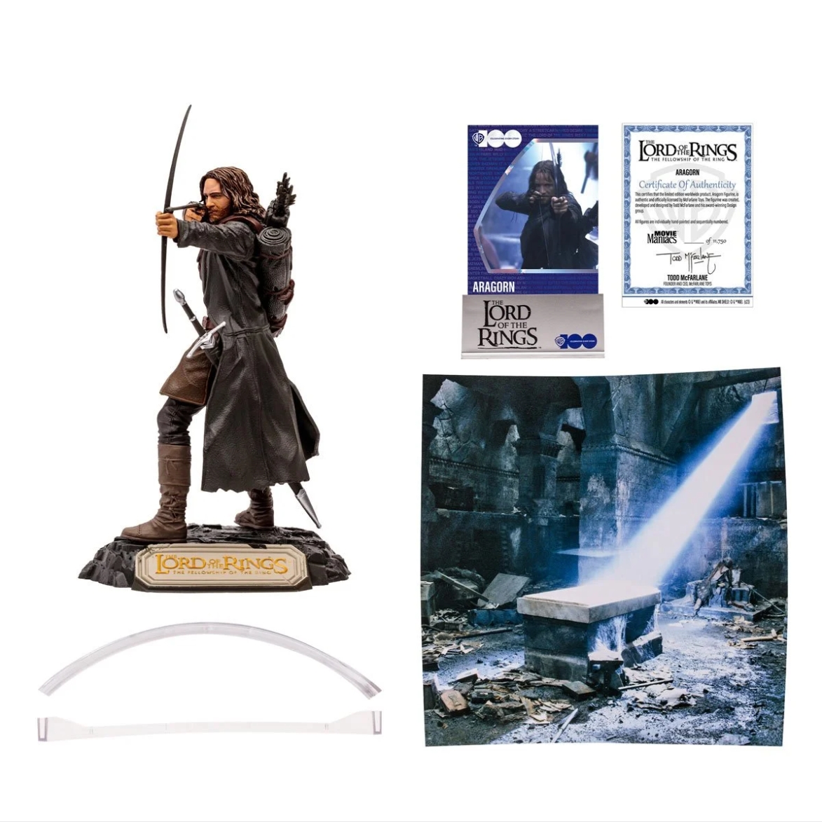 aragorn from the lord of the rings 6" posed figure aragorn from the lord of the rings 6" posed figure