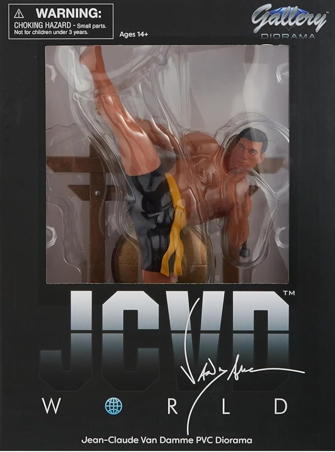 SmartSelect_20250418_215803_Chrome Jean-Claude Van Damme Gallery Statue - Image 2