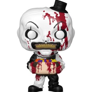 terrifier art the clown with head funko pop #1796