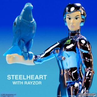 Silver Hawks steelheart (toy version) 3 3/4 inch ReAction figure