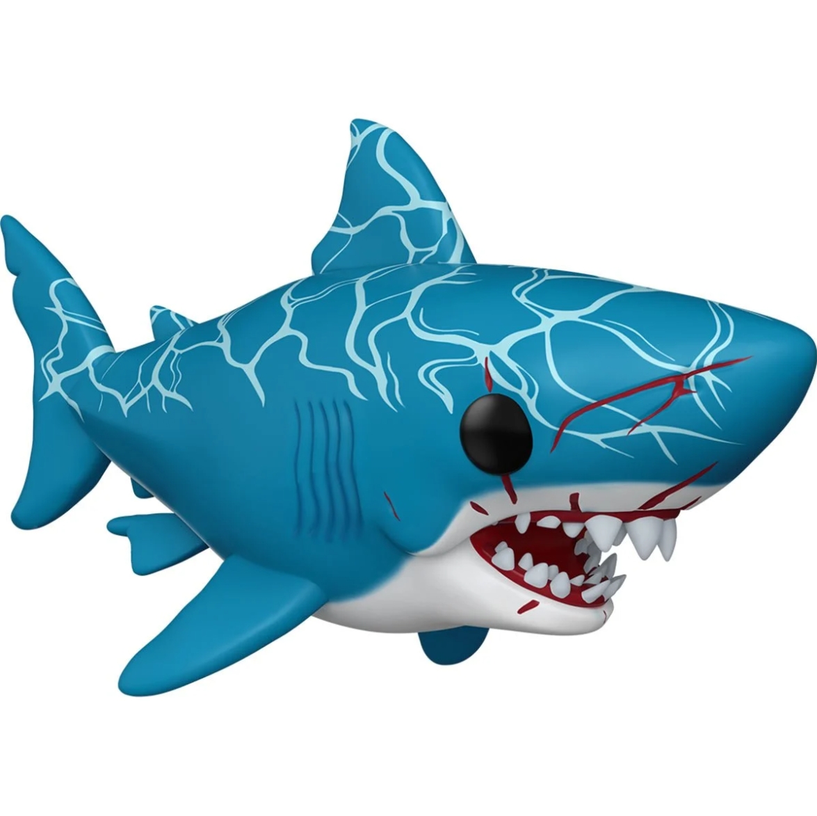 jaws 50th anniversary great white shark super 6 inch funko pop! #1754 jaws 50th anniversary great white shark super 6 inch funko pop! #1754