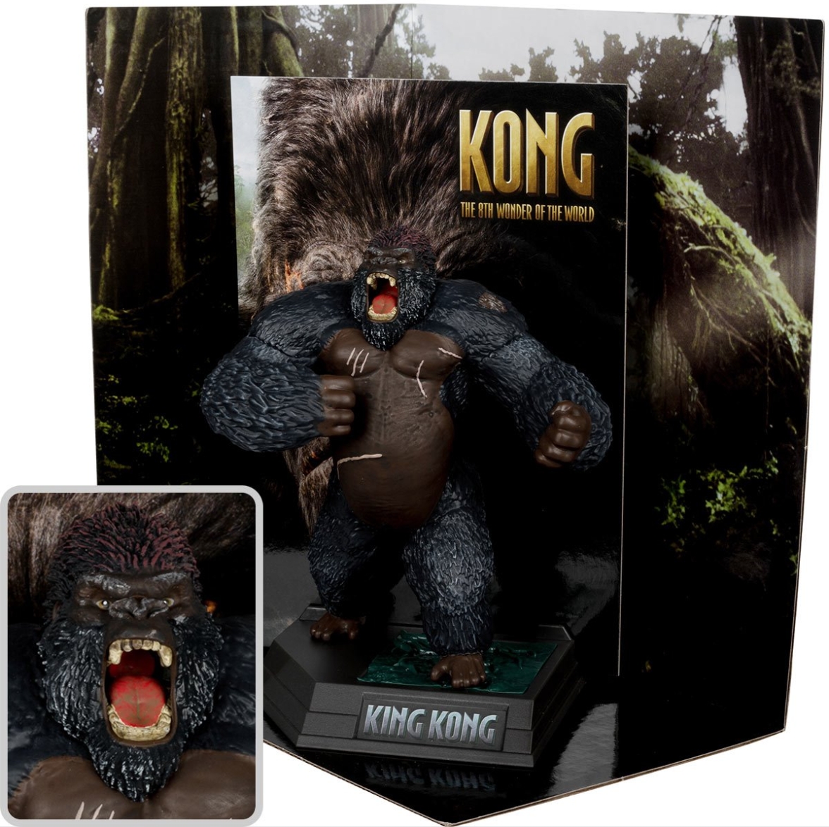 movie maniac nbc wave 2 king kong 2005 kong 6 inch posed figure movie maniac nbc wave 2 king kong 2005 kong 6 inch posed figure