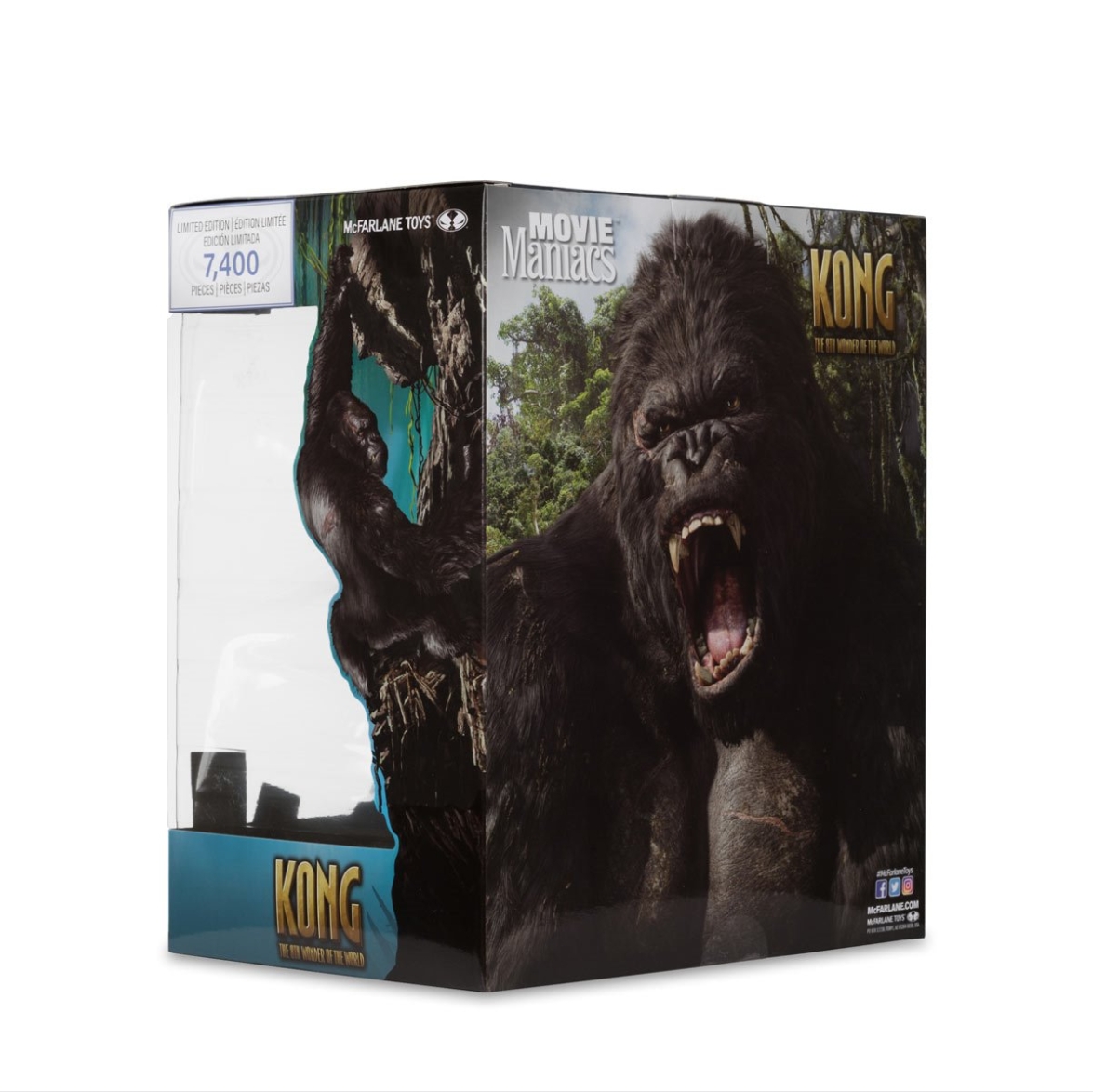 movie maniac nbc wave 2 king kong 2005 kong 6 inch posed figure movie maniac nbc wave 2 king kong 2005 kong 6 inch posed figure