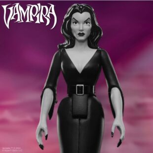 vampira 3 3/4 inch reaction figure (plan 9 grayscale)